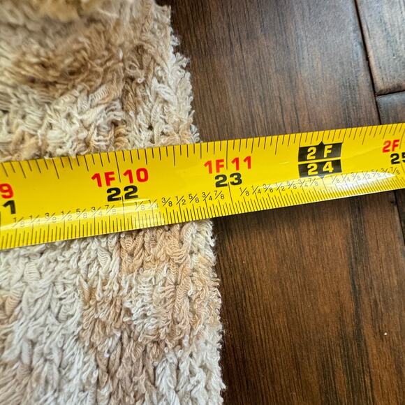 Saltwater Luxe Soft Short Eyelash Knit Sweater Sz Large Cheetah Cozy Lounge NWT - Picture 9 of 15